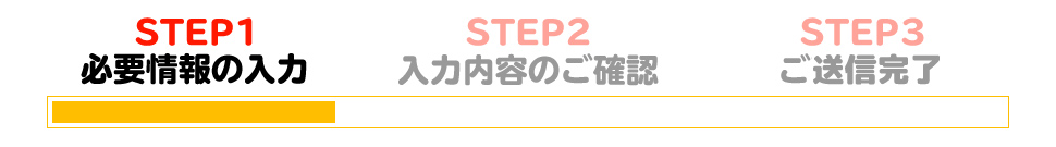 STEP1　必要情報の入力